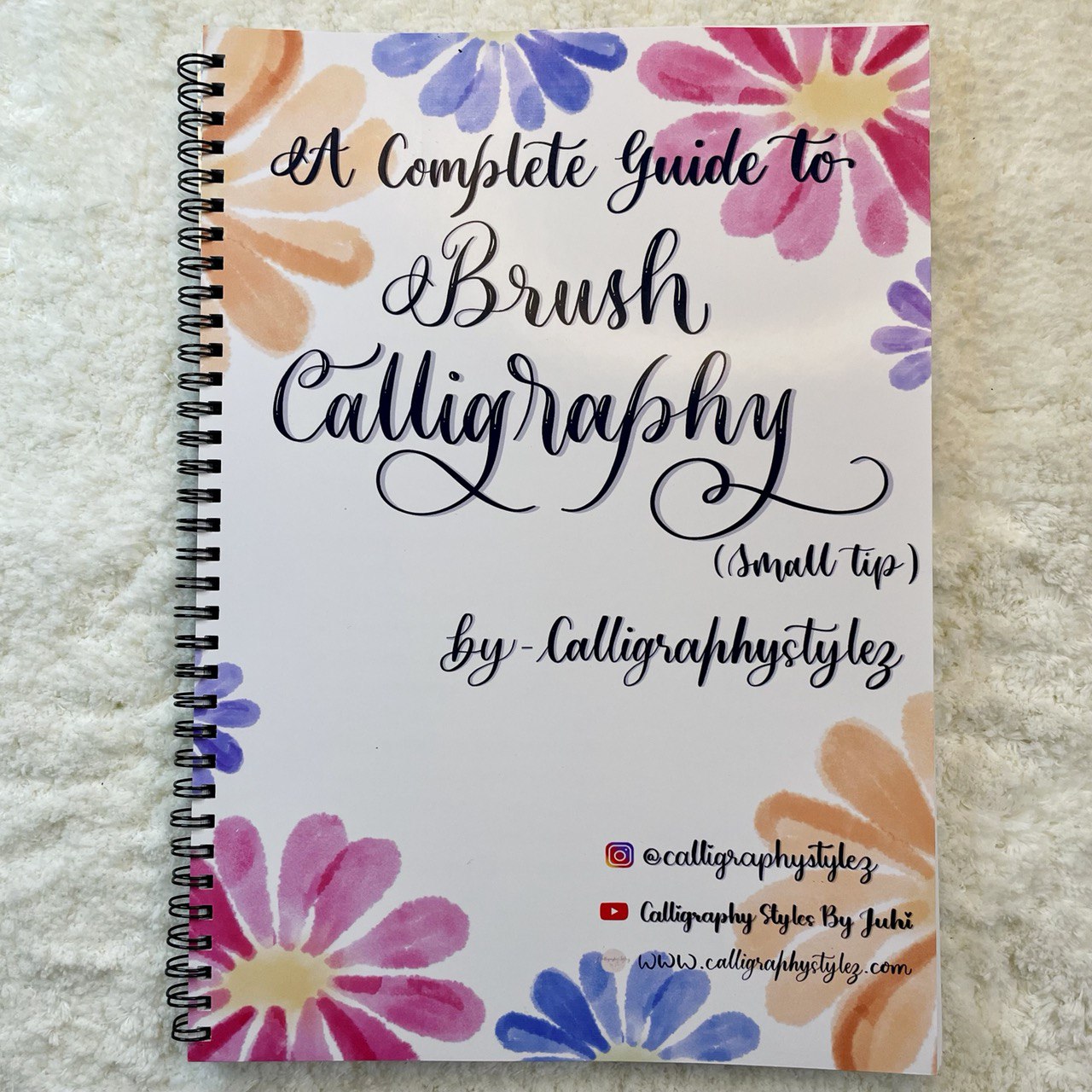 Advanced Brush Calligraphy Workbook (Small Tip) – Calligraphy Stylez